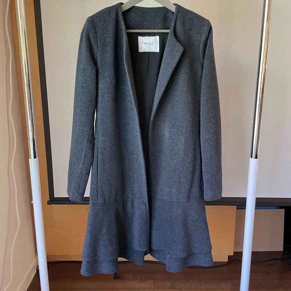 Twilley Atelier Grey Coat - Picture 1 of 7